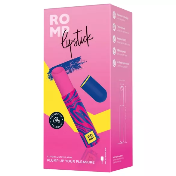 ROMP - stimolatore clitorideo a onde d’aria ricaricabile - rosa