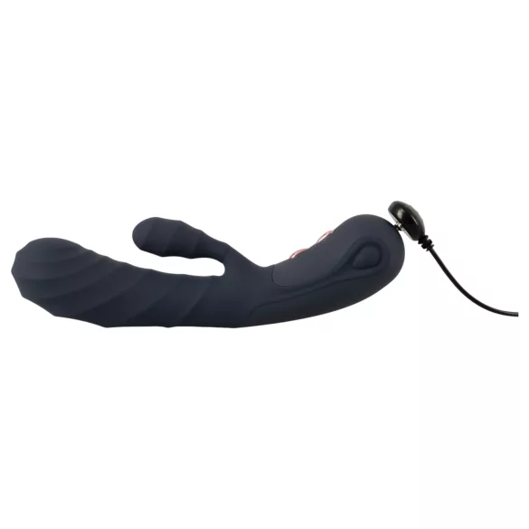 You2Toys - Oh! Rabbit vibratore con braccio clitorideo (nero)