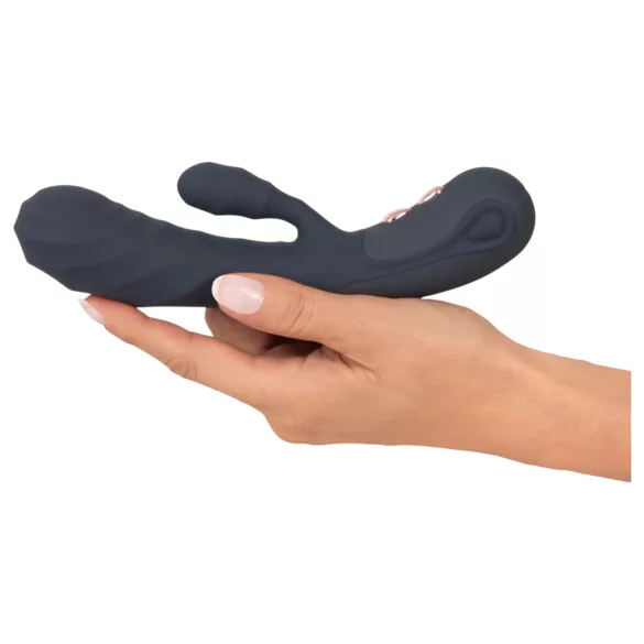 You2Toys - Oh! Rabbit vibratore con braccio clitorideo (nero)