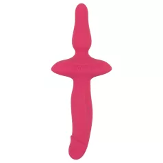   Couples Choice - vibratore anale e vaginale 2in1 - silicone rosa