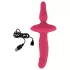 Couples Choice - vibratore anale e vaginale 2in1 - silicone rosa