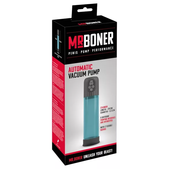 Mister Boner - pompa automatica per pene - blu