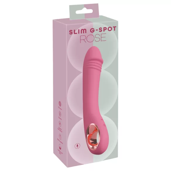 You2Toys - vibratore punto G ricaricabile - silicone rosa