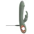 You2Toys - vibratore con stimolatore clitoride - silicone verde