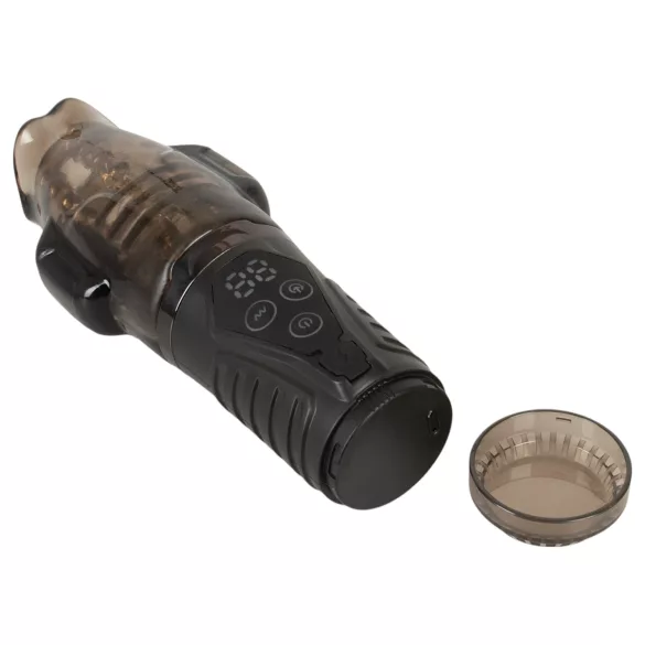 Stroker - masturbatore maschile succhiante vibrante - grigio