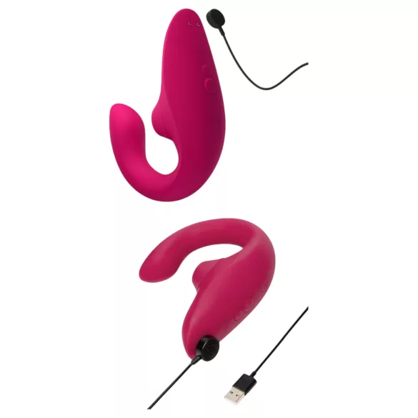 Womanizer Blend - vibratore punto G e stimolatore clitorideo (rosa)