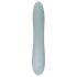 Svakom Chika - vibratore punto G con stimolatore clitoride - silicone grigio