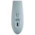 Svakom Chika - vibratore punto G con stimolatore clitoride - silicone grigio