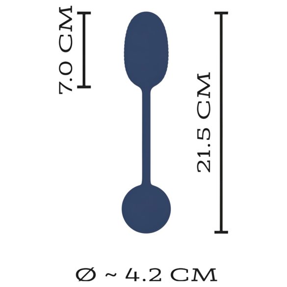 You2Toys Intense RC - ovetto vibrante telecomandato - nero