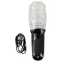 Stroker - masturbatore vibrante rotante - trasparente