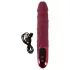 Beau Coeur Varelo - vibratore realistico in silicone ricaricabile (rosso)