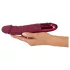 Beau Coeur Varelo - vibratore realistico in silicone ricaricabile (rosso)