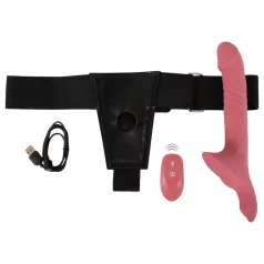 You2Toys - strap-on vibratore set - rosso