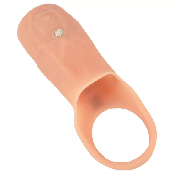 Realistixxx - guaina pene aperta vibrante - effetto realistico - color carne