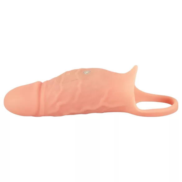 Realistixxx - guaina pene vibrante con anello - colore naturale