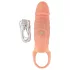 Realistixxx - guaina pene vibrante con anello - colore naturale