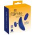 Smile - vibratore per slip ultrasottile con telecomando - blu