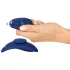 Smile - vibratore per slip ultrasottile con telecomando - blu