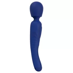   Smile - vibratore massaggiatore 2in1 con lingua - silicone blu