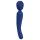 Smile - vibratore massaggiatore 2in1 con lingua - silicone blu