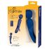 Smile - vibratore massaggiatore 2in1 con lingua - silicone blu