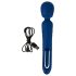 Smile - Vibratore Massaggiante 2in1 con Lingua (Blu)