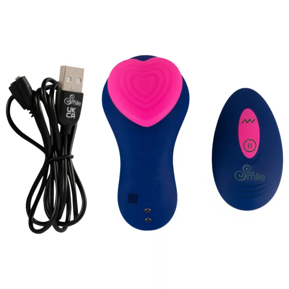 Smile RC Panty - vibratore per slip telecomandato - silicone blu
