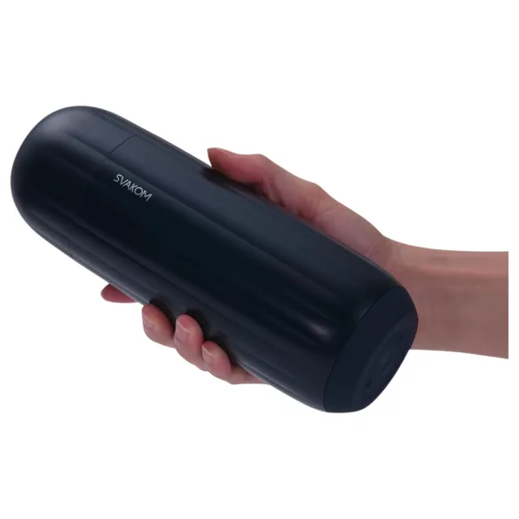 Svakom Sam Neo 2 - Masturbatore controllato tramite app per uomini (bianco e nero)