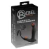 Rebel - vibratore prostatico spingente - nero