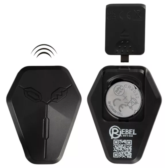 Rebel - vibratore prostatico spingente - nero