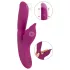 Javida - Vibratore 4 in 1 stimolatore punto G e clitoride - silicone viola
