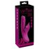 Javida - Vibratore 4 in 1 stimolatore punto G e clitoride - silicone viola