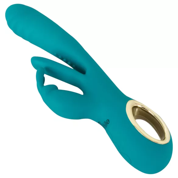 Smile - vibratore punto G e clitoride con movimento spinta - silicone verde