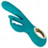 Smile - vibratore punto G e clitoride con movimento spinta - silicone verde
