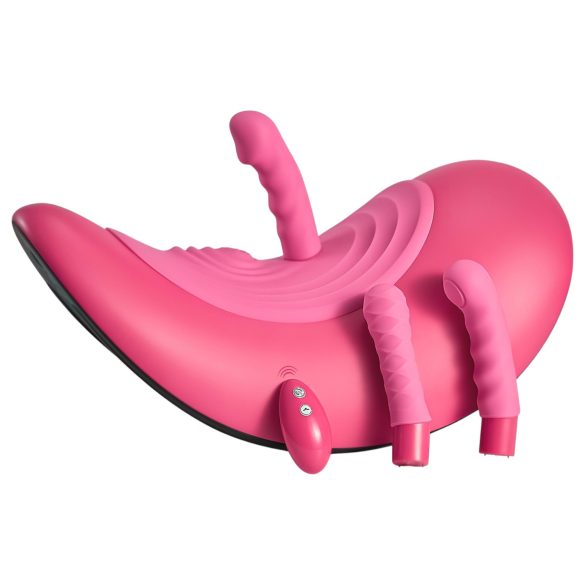 VibePad Rideon - Altalena Rosa con Stimolatore Pulsante per il Punto G e Clitoride