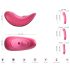 VibePad Rideon - Altalena Rosa con Stimolatore Pulsante per il Punto G e Clitoride