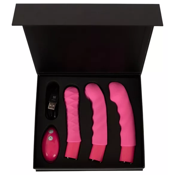 VibePad Rideon - altalena vibrante punto G e clitoride - silicone rosa