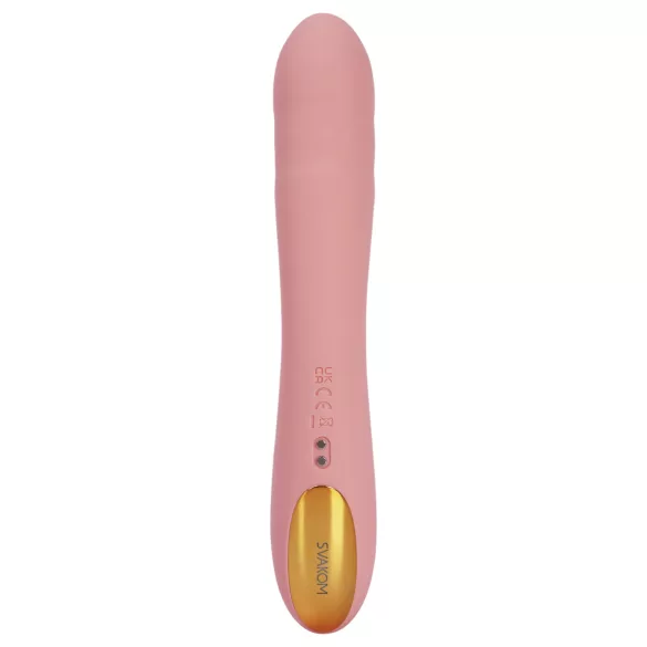 Svakom Ava Neo - vibratore spingente intelligente - silicone rosa