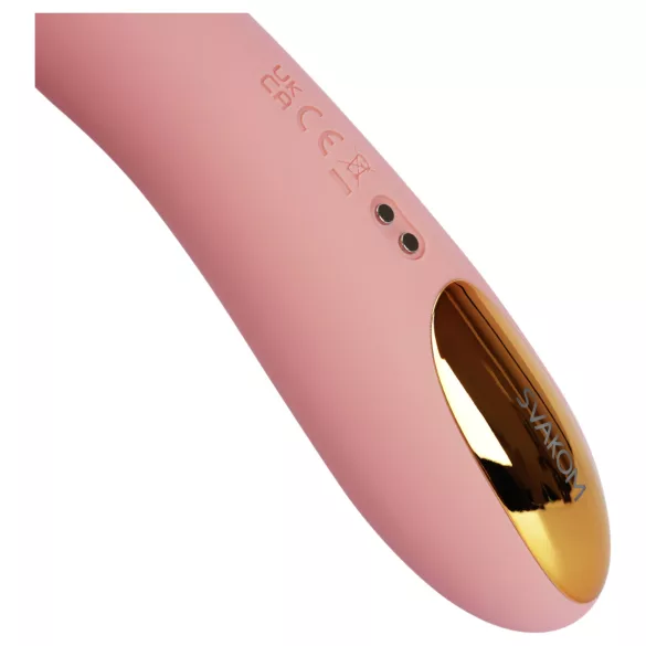 Svakom Ava Neo - vibratore spingente intelligente - silicone rosa