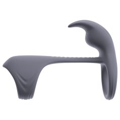   Beau Coeur Vylor - Anello Fallico con Stimolatore Clitorideo (Grigio)