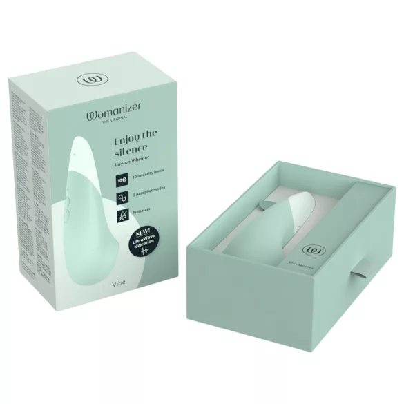 Womanizer - vibratore clitorideo - ricaricabile - silicone verde