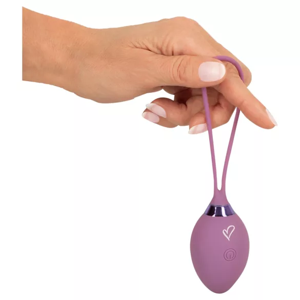 Beau Coeur Rovana - ovetto vibrante wireless - silicone viola