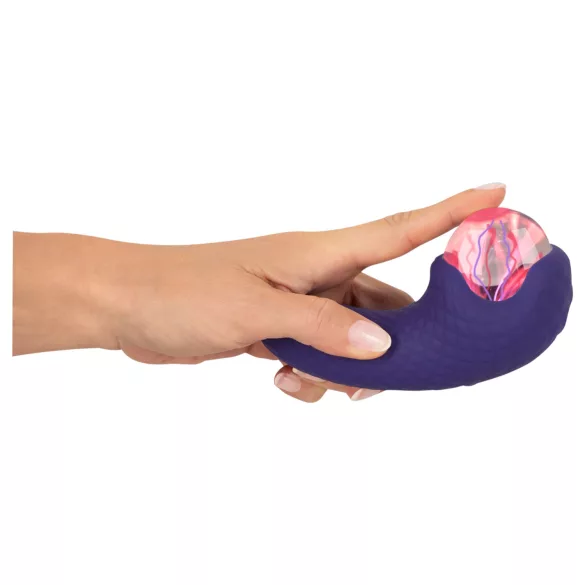 Beau Coeur Zanto - vibratore a impulsi - silicone blu