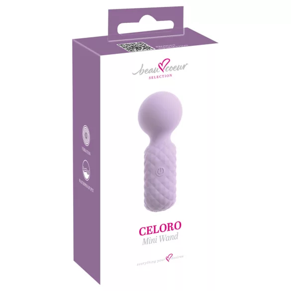 Beau Coeur Celoro - mini vibratore massaggiante - lilla