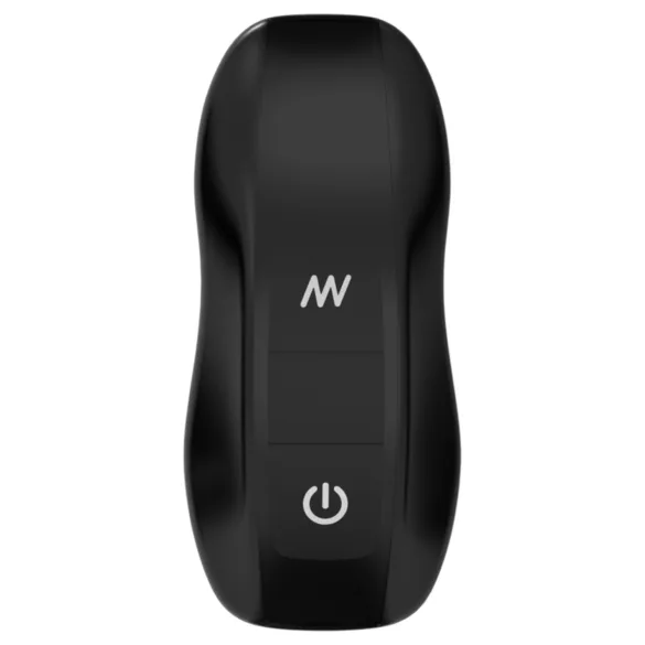 ANOS - set plug anale vibrante - silicone nero
