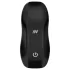 ANOS - set plug anale vibrante - silicone nero