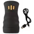 You2Toys Gyro - masturbatore rotante vibrante - nero