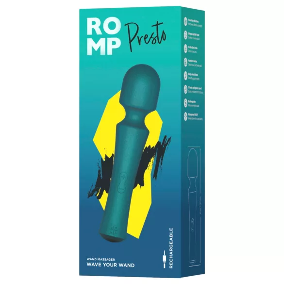 ROMP Presto - vibratore massaggiatore - verde