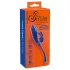 Smile - Vibratore punto G e clitoride - silicone blu