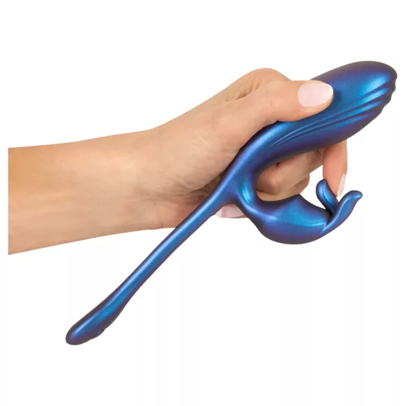 Smile - Vibratore punto G e clitoride - silicone blu